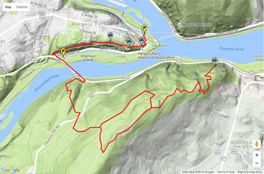 Hiking on the Loudoun Heights trail at Harper’s Ferry – tjTODAY