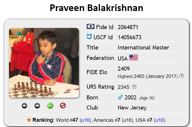 FOA Rating and Title Are Now Part of Your FIDE Profile