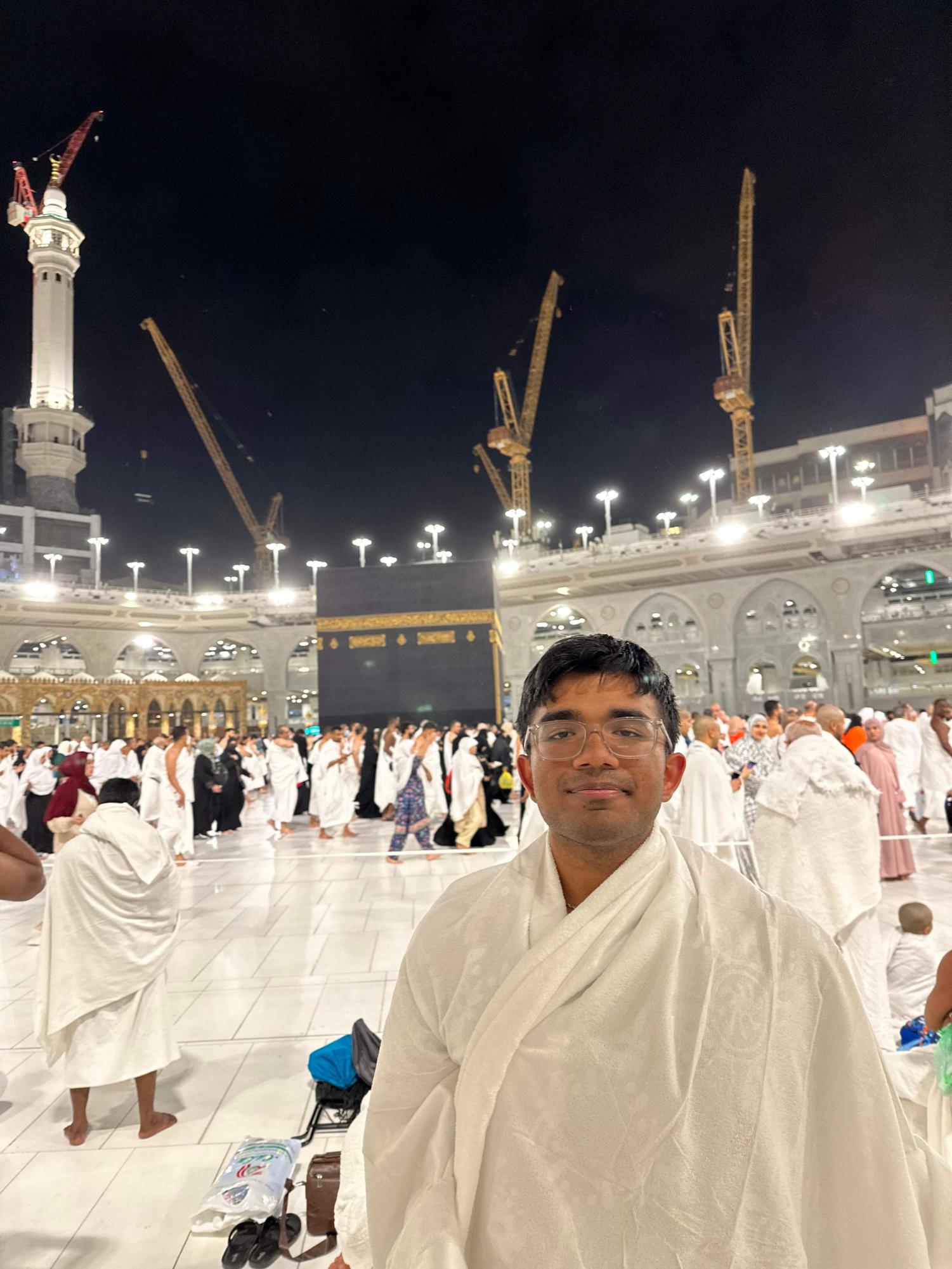 Over spring break, senior Zarif Azher visited Makkah and Medina in Saudi Arabia, two holy cities in the Islamic religion. “Muslims consider praying and performing a ritual called Umrah at these sights very spiritually rewarding,” Azher said. “I did this over Ramadan, which is one of the most popular times to visit these places, and was enthralled by the huge sense of community I felt there among millions of other Muslims.”