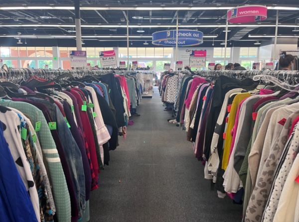 Next time youre feeling stressed, take a break and go to a thrift store, like this Goodwill, to destress and relax. 
